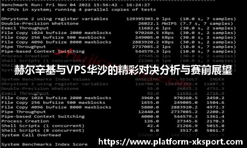 赫尔辛基与VPS华沙的精彩对决分析与赛前展望